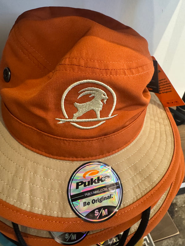 SURFGOAT Logo BUCKET. SPF UPF 50