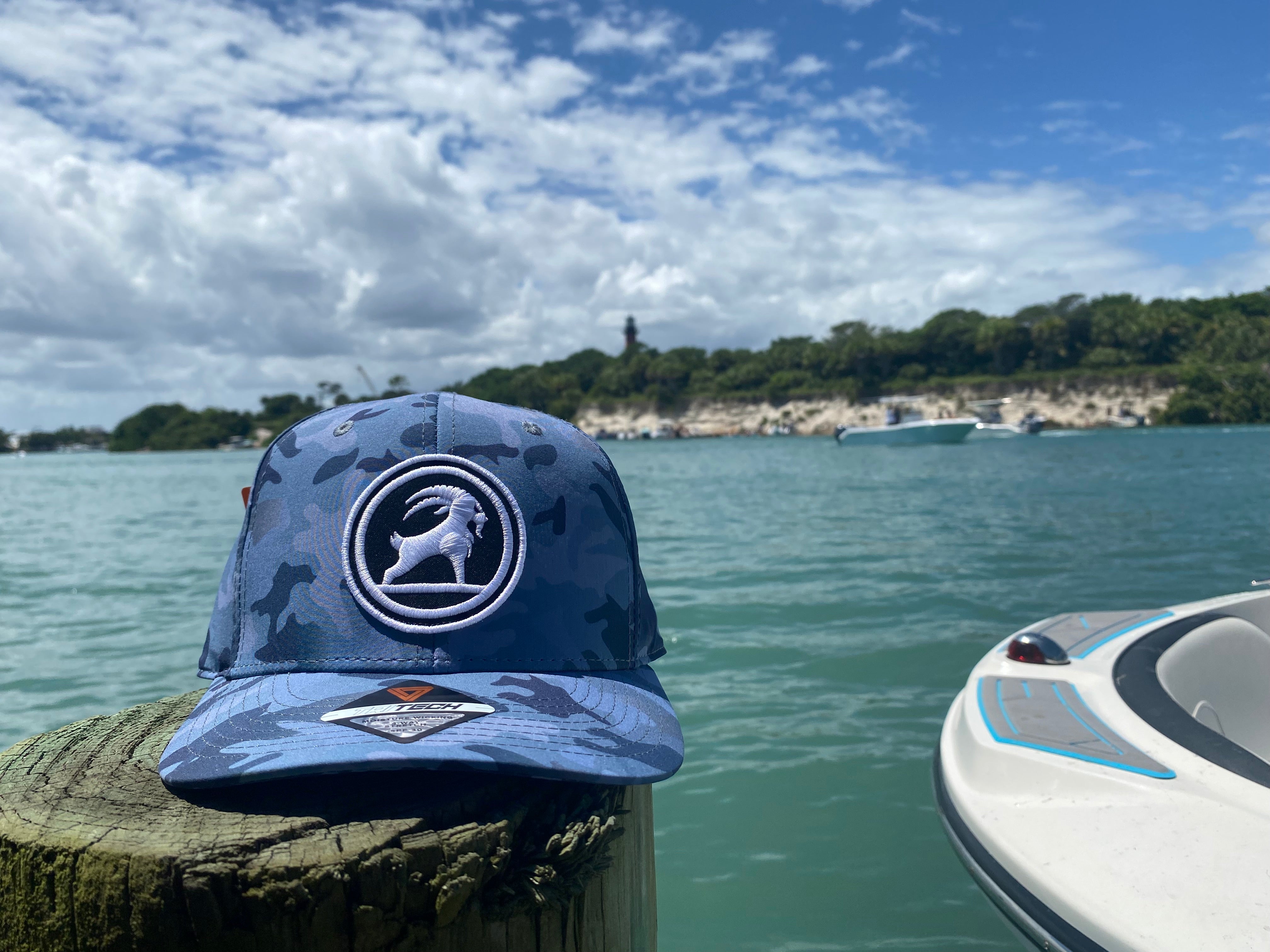 SURFGOAT Logo Hat (Hydro Camo / Black)