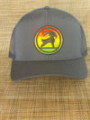 SURFGOAT “KING” -SPF 50 UV TRUCKER Hat (Rasta/Mixed)