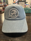 SURFGOAT Logo Hat (Denim/White)