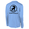 SURFGOAT Long-Sleeved UV Sun Shirt (BLU/White)