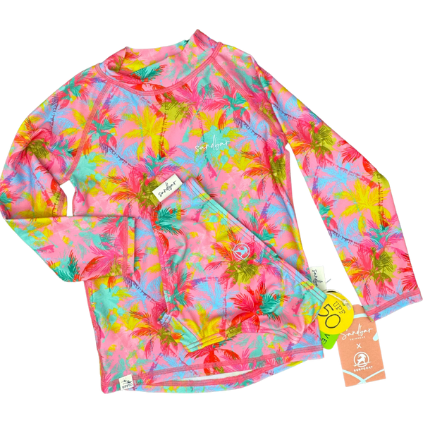 SURFGOAT- PALM- Youth Rash Guard