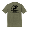 SURFGOAT Short-Sleeved Tee (Military Green / Black)