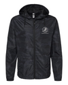 SURFGOAT Lightweight Windbreaker (Black Camo / Light Gray Logo)