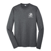 SURFGOAT  Long-Sleeved UV Sun Shirt (Graphite Heather / White)