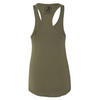 SURFGOAT AMPED Women's Racerback Tank (Military Green / Black)