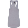 SURFGOAT AMPED Women's Racerback Tank (Heather Gray / Black)