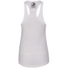 SURFGOAT AMPED Women's Racerback Tank (White / Black)