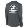 SURFGOAT  Long-Sleeved UV Sun Shirt (Iron Gray / Black)