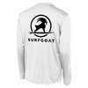 SURFGOAT  Long-Sleeved UV Sun Shirt (White / Black)