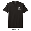 SURFGOAT  (Kids / Youth) Short-Sleeved Tee (Black / White)